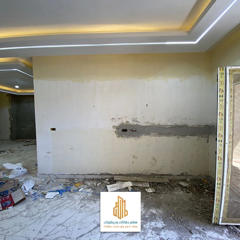 ترميم حائط بتبوك