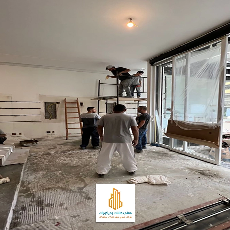 ترميم اسقف في تبوك